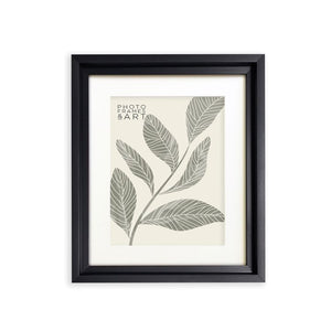 Everyday 12x10 Photo Frame With Mount | Hoxton Black