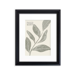 Everyday 14x11 Photo Frame With Mount | Hoxton Black