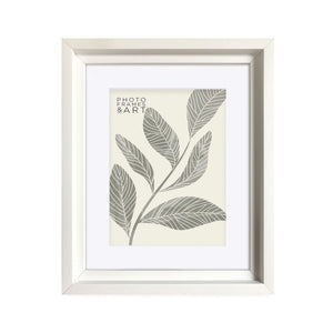 Everyday 10x8 Photo Frame With Mount | Hoxton White