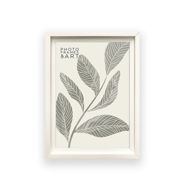 Everyday A4 Photo Frame With Mount | Hoxton White