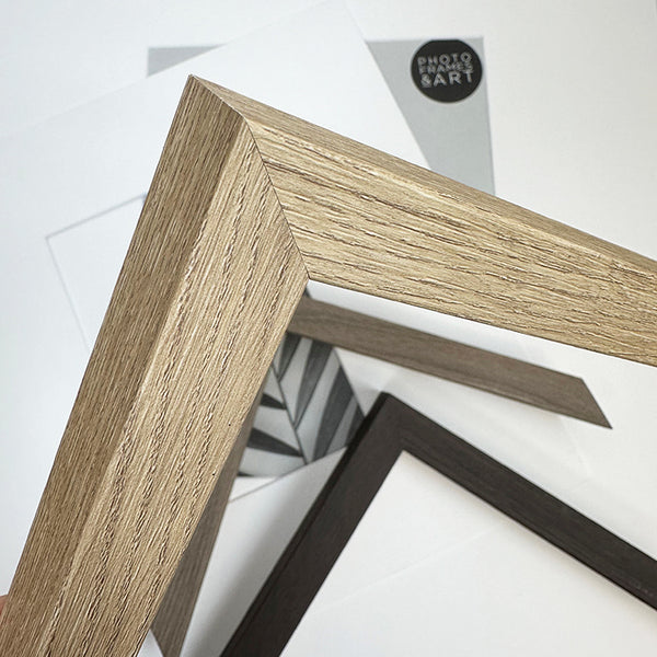 A3 Wood Frame for A4 Print With Mount | Hartland Oak Effect