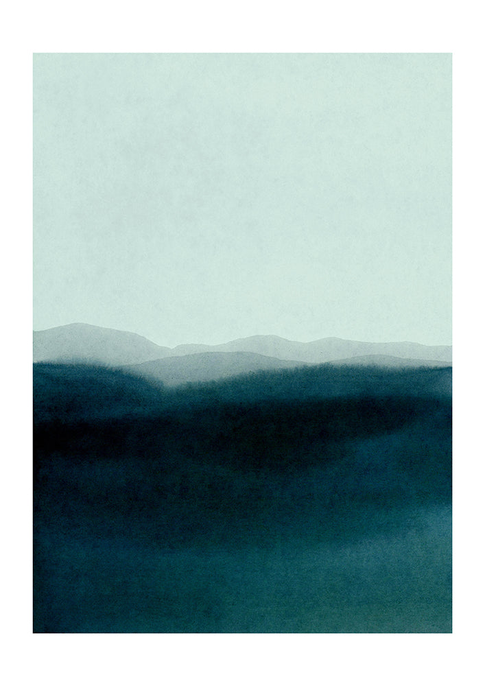 Morning Mist Scenery by Iris Lehnhardt