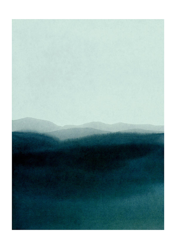 Morning Mist Scenery by Iris Lehnhardt