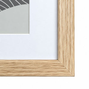 Natural Oak Effect A2 Picture Frame with A3 Mount | Kensington