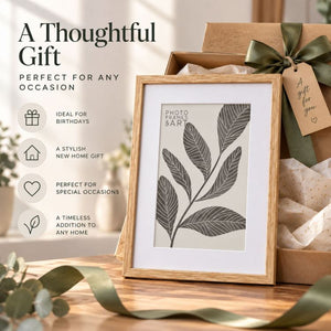 Natural Oak Effect A2 Picture Frame with A3 Mount | Kensington
