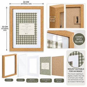 Photo Frame Key Cupboard | Hidden Key Storage Box