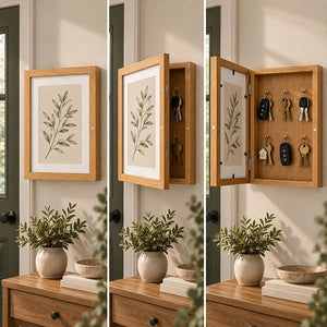 Photo Frame Key Cupboard | Hidden Key Storage Box