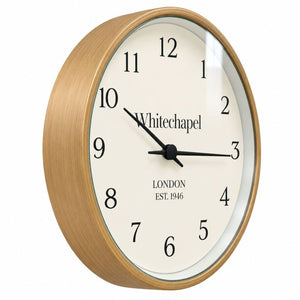 25cms Wall Clock | Light Wood Effect