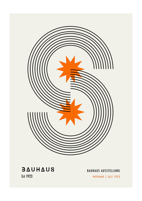 Minimalist Bauhaus | Luxe Poster Co