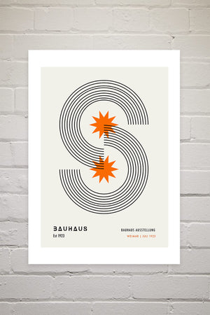 Minimalist Bauhaus | Luxe Poster Co