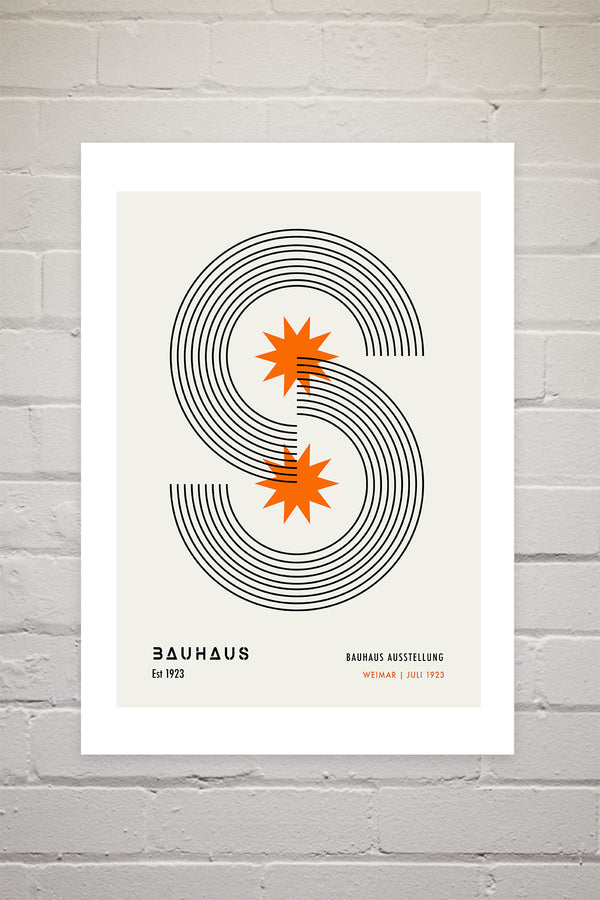 Minimalist Bauhaus | Luxe Poster Co