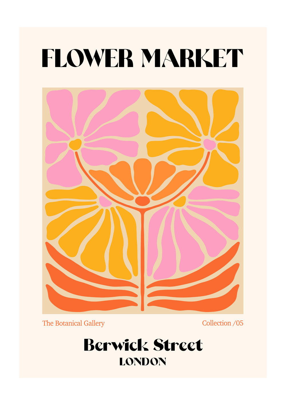 Berwick Street Flower Market | Luxe Poster Co