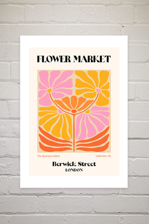 Berwick Street Flower Market | Luxe Poster Co