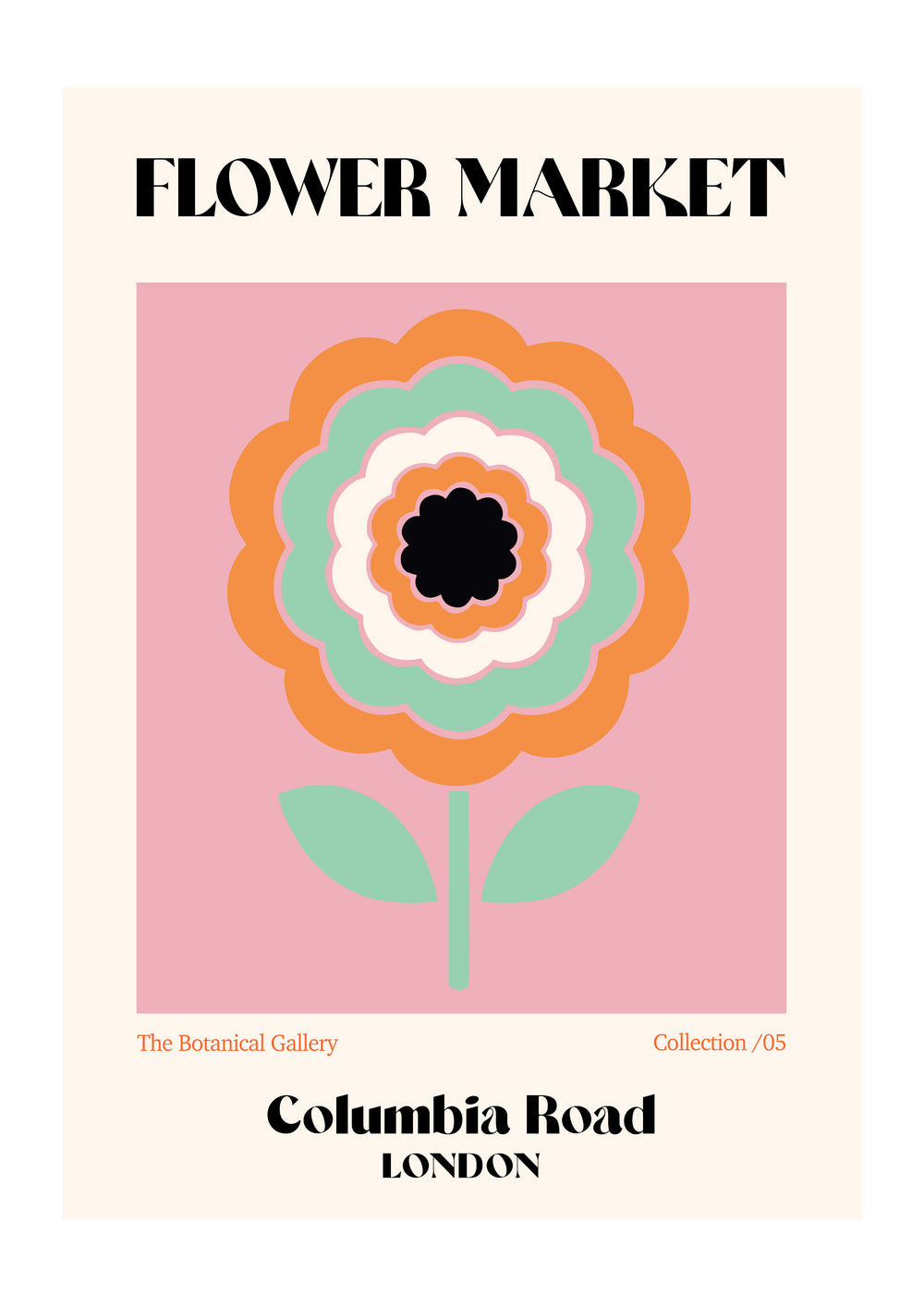 Columbia Road Flower Market | Luxe Poster Co