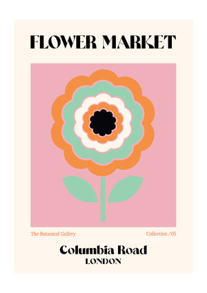 Columbia Road Flower Market | Luxe Poster Co