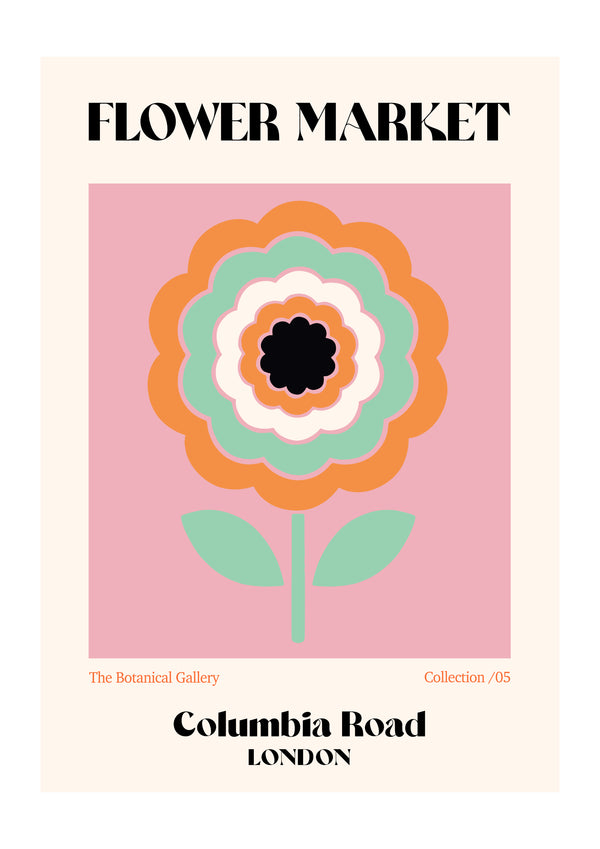 Columbia Road Flower Market | Luxe Poster Co