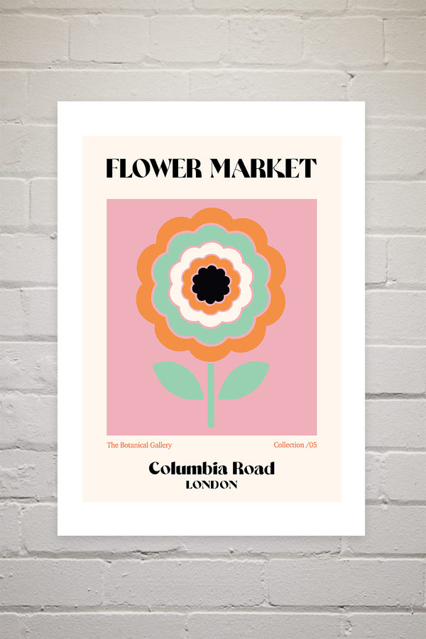 Columbia Road Flower Market | Luxe Poster Co