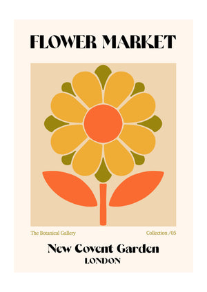 New Covent Garden Flower Market | Luxe Poster Co