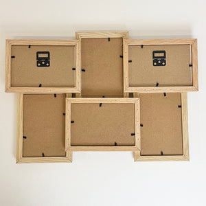 46x32cms Beaded Collage Frame | 6x4" Photos