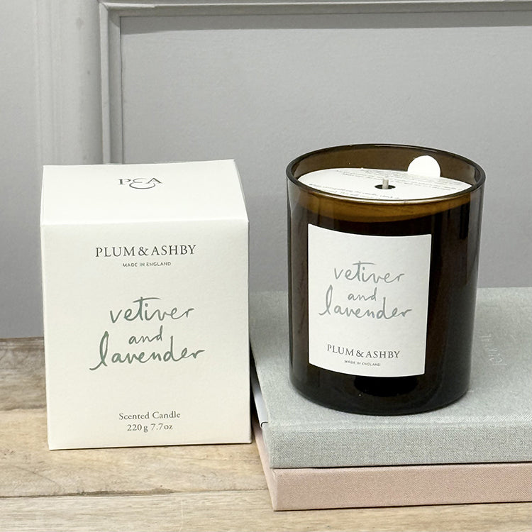 Plum & Ashby Candle | Vetiver & Lavender