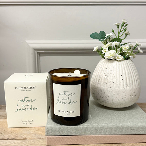 Plum & Ashby Candle | Vetiver & Lavender