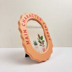 Main Character Energy Orange Frame | 6x4"