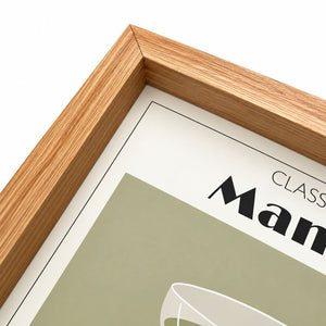 Framed 30x40cm Cocktail Art | Margarita