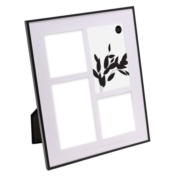 Black Metal Collage Frame | 4 Apertures