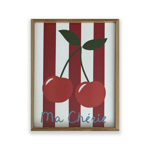 Framed Red Cherry Poster | 2 Styles