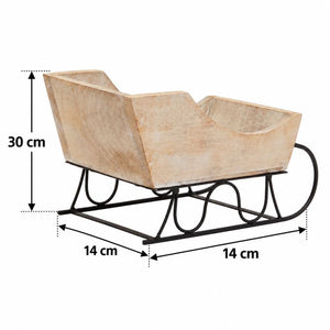 Wooden Decorative Sleigh | 30cm