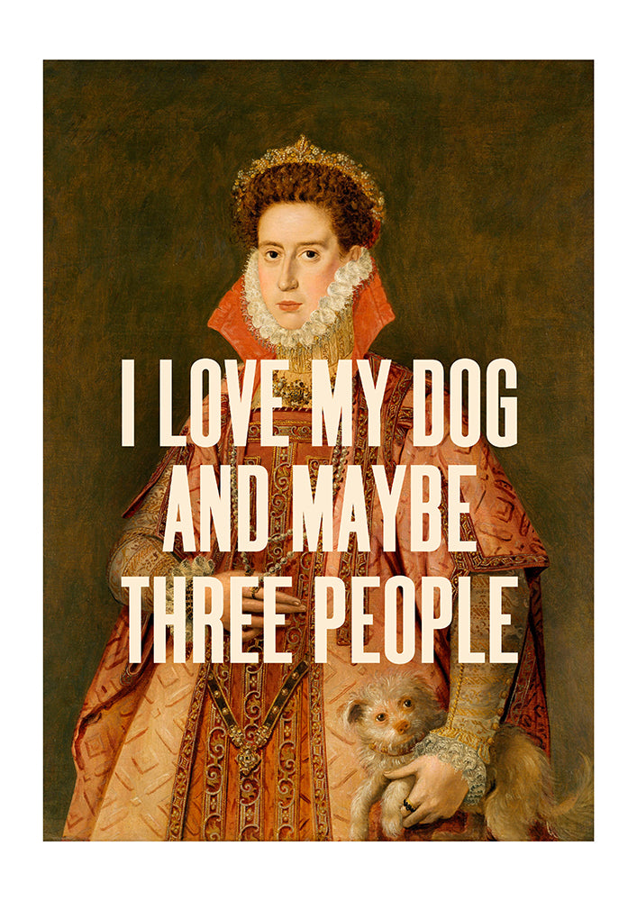 I Love My Dog by Oh! Fine Art