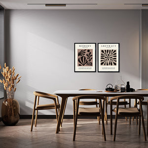 Set of 2 A2 Poster Frames | Oxford Black