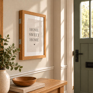 Photo Frame Key Cupboard | Hidden Key Storage Box