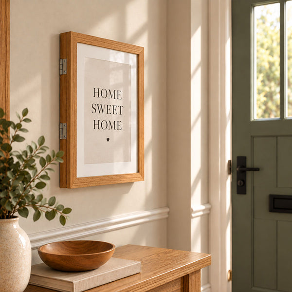 Photo Frame Key Cupboard | Hidden Key Storage Box