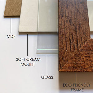 Everyday 20x16" For 16x12" Photo Frame | Rustic Wood Effect