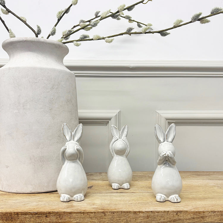 Porcelain Bunnies | Set of 3
