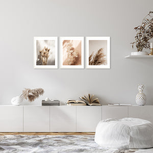 Set of 3 A3 Poster Frame | Oxford White