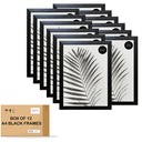 Set of 12 A4 Black Photo Frames | Oxford