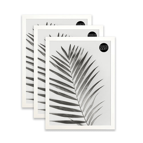 Set of 3 A3 Poster Frame | Oxford White
