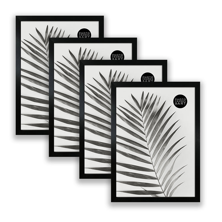 Set of 4 A3 Poster Frame | Oxford Black