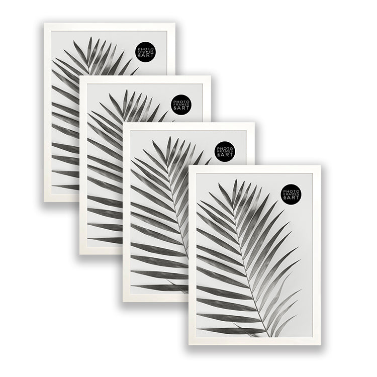 Set of 4 A3 Poster Frame | Oxford White