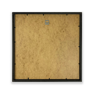 Oversized Mount Wooden 18x18" Black Frame For 8x8" | Signature Collection