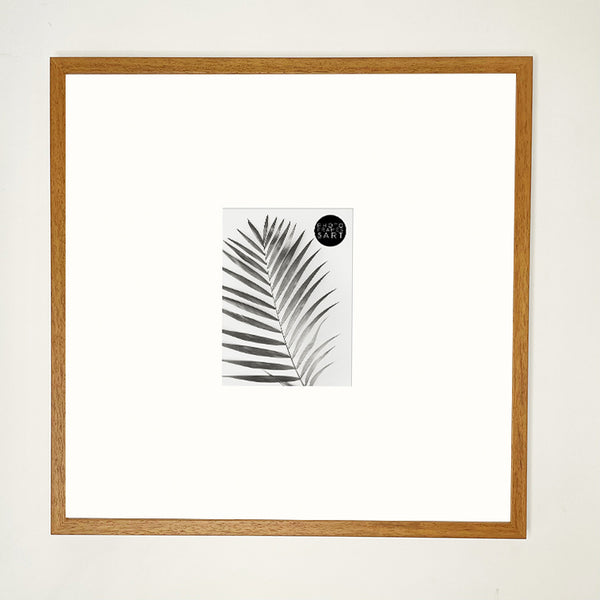 Oversized Mount Wooden 16x16" Oak Frame For 6x4" | Signature Collection