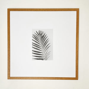 Oversized Mount Wooden 18x18" Oak Effect Frame For 7x5" | Signature Collection