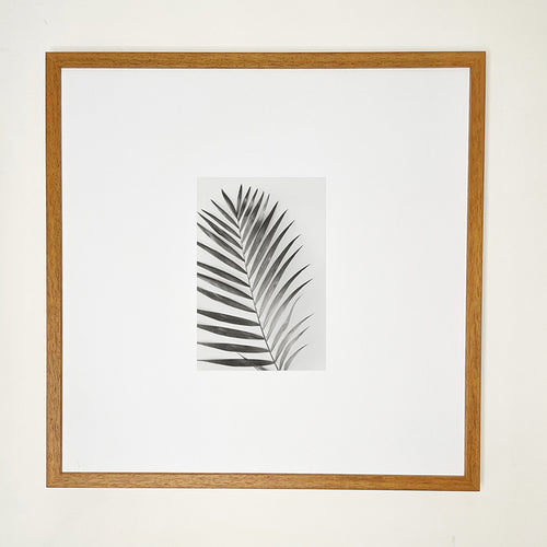 Oversized Mount Wooden 18x18" Oak Effect Frame For 7x5" | Signature Collection