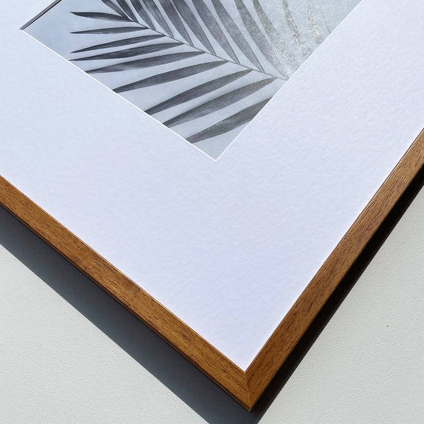 Oversized Mount Wooden 16x16" Oak Effect Frame For 10x8" | Signature Collection