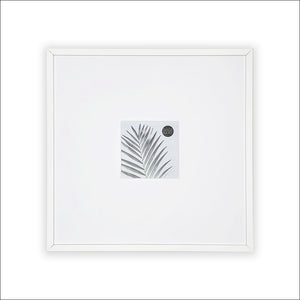 Oversized Mount Wooden 16x16" White Frame For 5x5" | Signature Collection