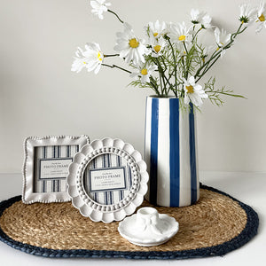 Brocante Candle Holder | White