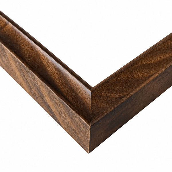 10x8 Walnut Effect Photo Frame With Glass | Weymouth