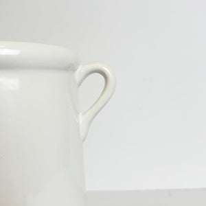 White Ceramic Milk Churn Vases | 2 Sizes Available
